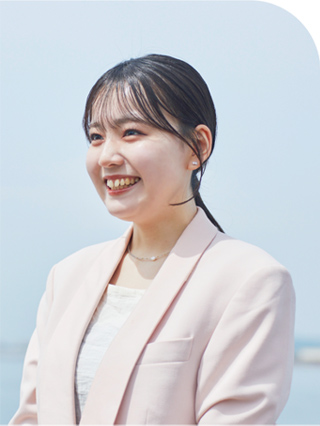 栄養学部 栄養学科 管理栄養学専攻 4年次生　岡田 つばささん（滋賀・県立守山高等学校 出身）