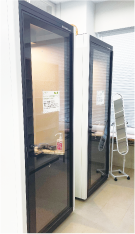 オンライン選考用個室ブース